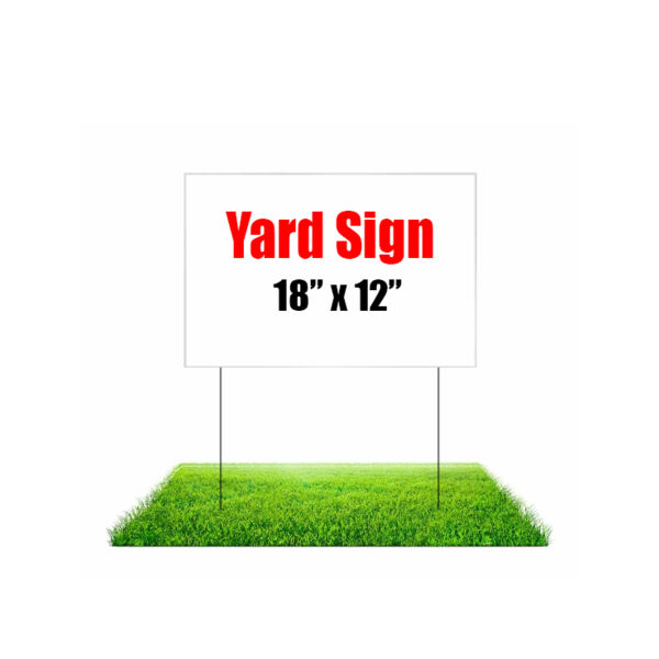 12"x18" Yard Sign Thumbnail