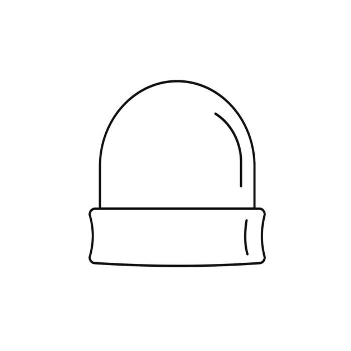 Customer Supplied Cuffed Knit Cap Thumbnail
