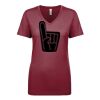Next Level Apparel 1540 - Ladies' Ideal V-Neck Thumbnail