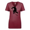 Next Level Apparel 1540 - Ladies' Ideal V-Neck Thumbnail