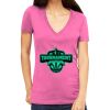 Tultex 214 - Ladies' Slim Fit Fine Jersey V-Neck Thumbnail