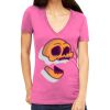 Tultex 214 - Ladies' Slim Fit Fine Jersey V-Neck Thumbnail