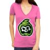 Tultex 214 - Ladies' Slim Fit Fine Jersey V-Neck Thumbnail