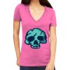 Tultex 214 - Ladies' Slim Fit Fine Jersey V-Neck Thumbnail