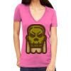 Tultex 214 - Ladies' Slim Fit Fine Jersey V-Neck Thumbnail