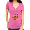 Tultex 214 - Ladies' Slim Fit Fine Jersey V-Neck Thumbnail