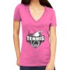 Tultex 214 - Ladies' Slim Fit Fine Jersey V-Neck Thumbnail