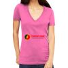 Tultex 214 - Ladies' Slim Fit Fine Jersey V-Neck Thumbnail