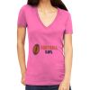 Tultex 214 - Ladies' Slim Fit Fine Jersey V-Neck Thumbnail