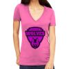 Tultex 214 - Ladies' Slim Fit Fine Jersey V-Neck Thumbnail