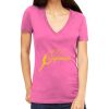 Tultex 214 - Ladies' Slim Fit Fine Jersey V-Neck Thumbnail