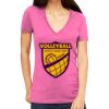 Tultex 214 - Ladies' Slim Fit Fine Jersey V-Neck Thumbnail