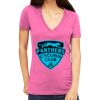 Tultex 214 - Ladies' Slim Fit Fine Jersey V-Neck Thumbnail