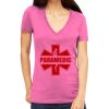 Tultex 214 - Ladies' Slim Fit Fine Jersey V-Neck Thumbnail