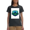 Gildan 100% Cotton Ladies T-Shirt Thumbnail