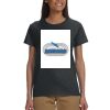 Gildan 100% Cotton Ladies T-Shirt Thumbnail